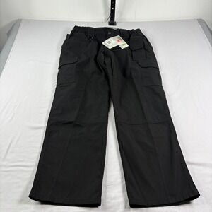 5.11 Tactical Pants Women Size 16 Black Taclite Utility Pockets Ripstop Workwear